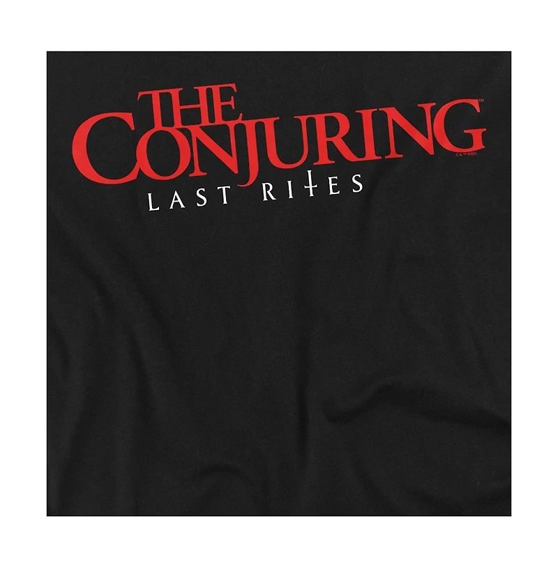 The Conjuring Men's Last Rites Logo T Shirt