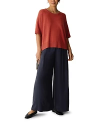 Eileen Fisher Women's Wide-Ankle Pants