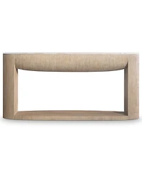 Bernhardt 32" Loggia Travertine Console Table