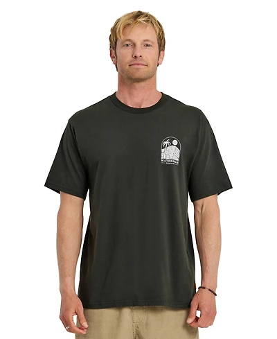 Quiksilver Waterman Men's Out The Back Crewneck T-Shirt