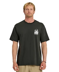 Quiksilver Waterman Men's Out The Back Crewneck T-Shirt