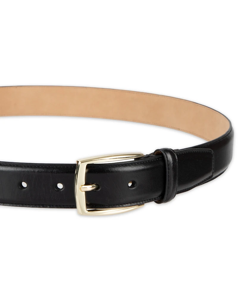 Club Room Men's Luxury Pebbled Leather Belt, Macy's Exclusive