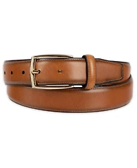Club Room Men's Luxury Pebbled Leather Belt, Macy's Exclusive
