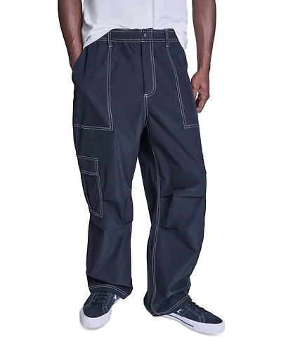 Converse Men's Wide-Leg Ripstop Cargo Pants