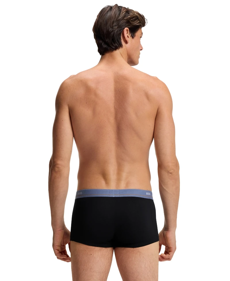 Hugo Boss Men's Essential Trunk-Style Underwear, 5-Pack Set