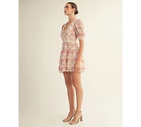 Arose Studio, Inc Women's V-Neck Mini Dress