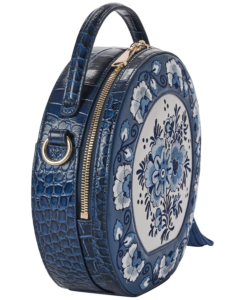 Brahmin Lane Small Leather Crossbody Bag