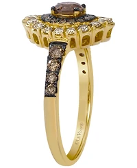 Le Vian Chocolate Diamond (0.81 ct. t.w.) & Nude Diamond (0.43 ct. t.w.) Ring in 14k Honey Gold