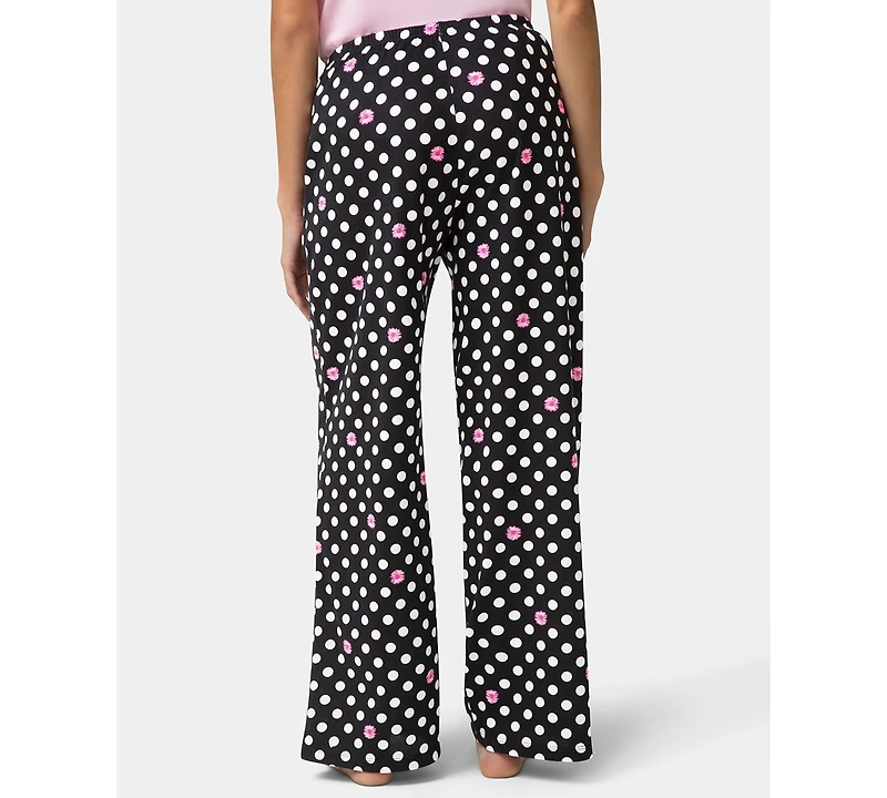Hue Women's Printed Mid-Rise Pants
