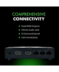 Eon Original Xbox Hd Hdmi Adapter + Lan Hub Adapter Plug and Play Video Enhancer