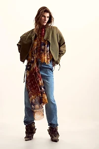 Desigual Women's Scarf Designed By Mr. Christian Lacroix