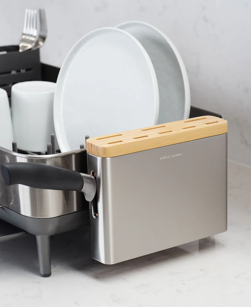 Simplehuman Steel 6" Knife Block Dishrack Accessory