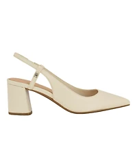 Tommy Hilfiger Women's Jezibee Block Heel Dress Slingback Pumps
