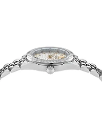 Versace Women's V-Code Silver Stainless Steel Bracelet Watch, 36mm