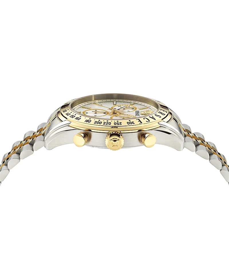 Versace Men's Chrono Master Two-Tone Stainless Steel Bracelet Watch