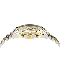 Versace Men's Chrono Master Two-Tone Stainless Steel Bracelet Watch