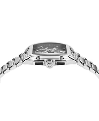 Versace Men's Dominus Silver Stainless Steel Bracelet Watch, 42X50mm
