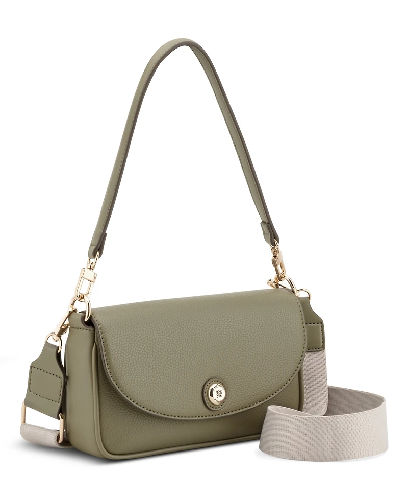 Nine West Women's Rigina Flap Shoulder Crossbody Bag