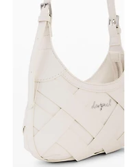 Desigual Women's Small braided bag logo