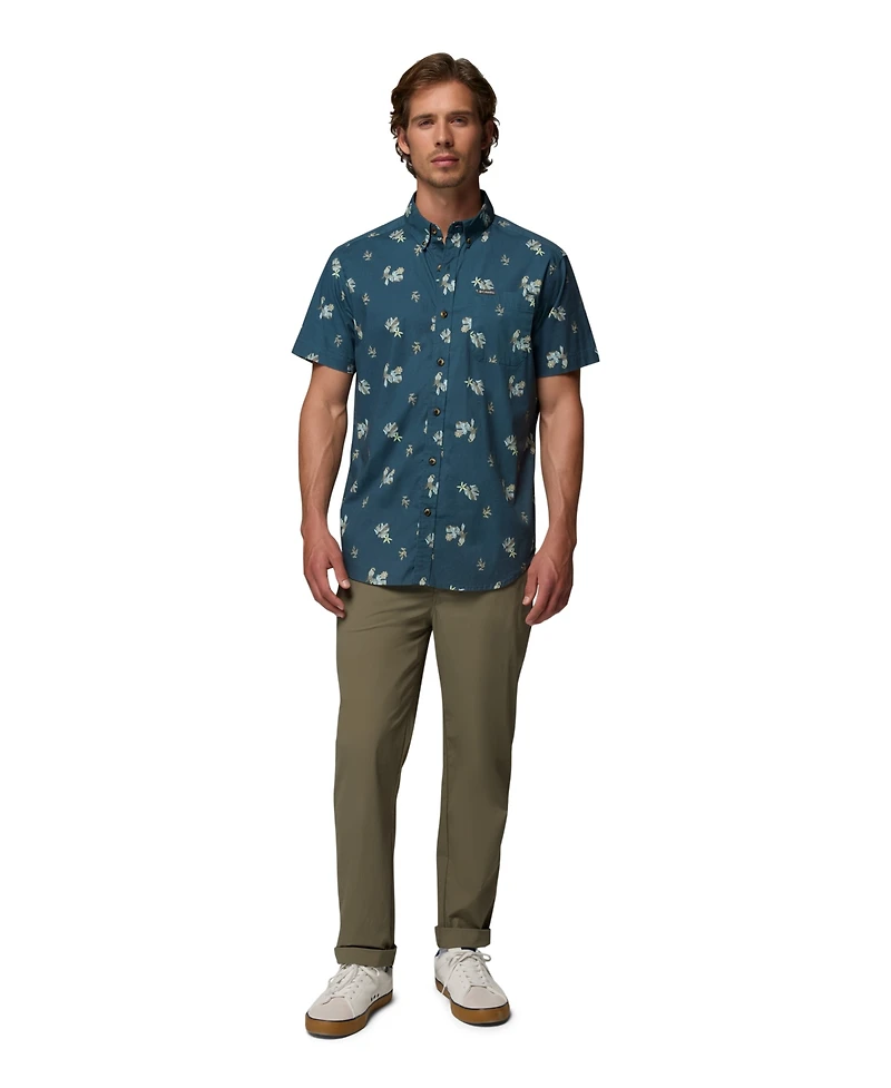 Columbia Men's Rapid Rivers Printed Short Sleeve Shirt