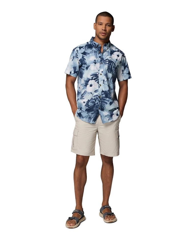 Columbia Men's Rapid Rivers Printed Short Sleeve Shirt