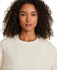 Reebok Women's Oversized Vector Crewneck Top