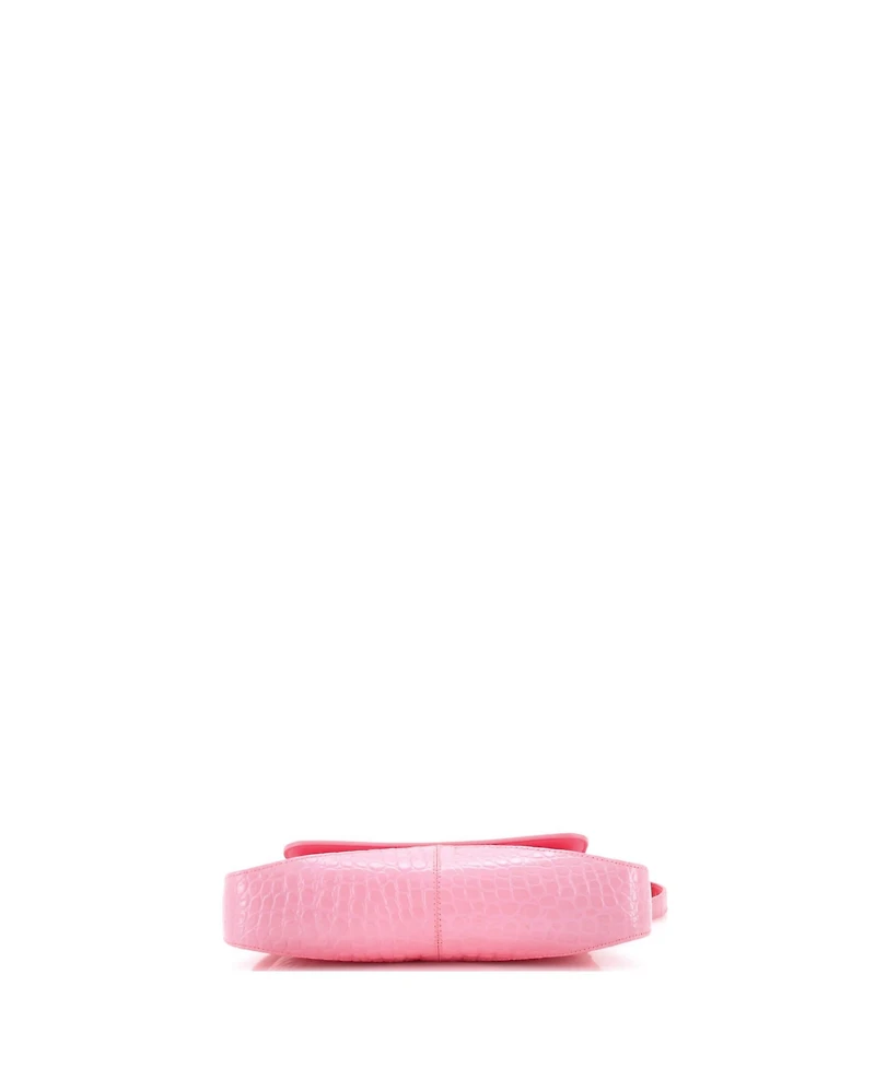 Pre-Owned Balenciaga Small Xx Flap Street Shoulder Bag Embossed Leather