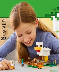 Lego Minecraft Chicken Farm Building Toy 21585, 233 Pieces