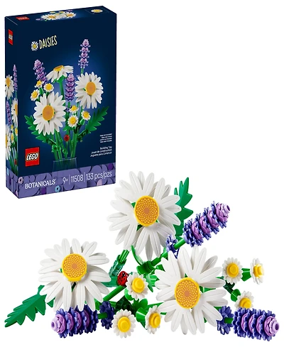 Lego Botanicals Daisies Building Toy 11508, 133 Pieces