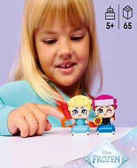 Lego Disney Frozen Mini Anna Elsa Toys 43284, 65 Pieces