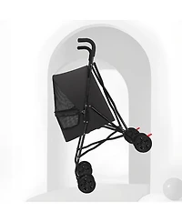 Zeus & Ruta Rolling Kitten Carrier Backpack with Removable Wheels, Under 18LBS