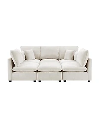 Streamdale Furniture Modern U-shaped with Ottoman