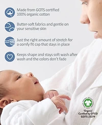 butterblu Baby Boys' or Girls' Beanie Hats, 5-Pack