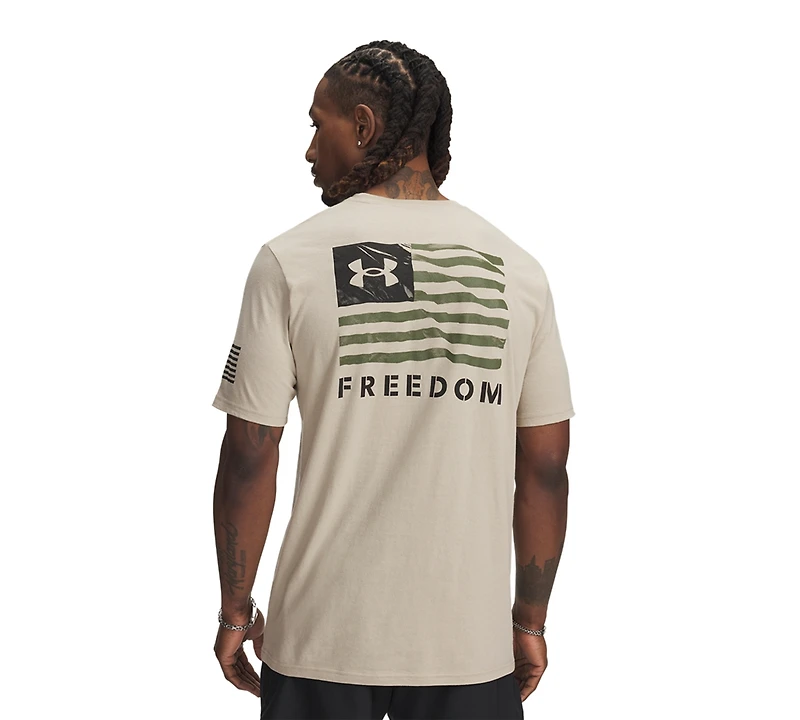 Under Armour Men's Short Sleeve Freedom Banner Graphic T-Shirt