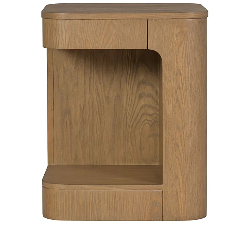 Nordic 18" Wood Chairside Table