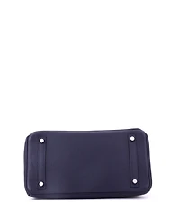 Pre-Owned HERMES Birkin 30 Handbag Verso Clemence with Palladium Hardware