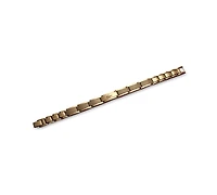 Lacoste Men's Stencil Gold-Tone Stainless Steel Bracelet