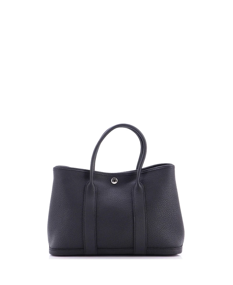 Pre-Owned Hermes 30 Garden Party Tote Leather