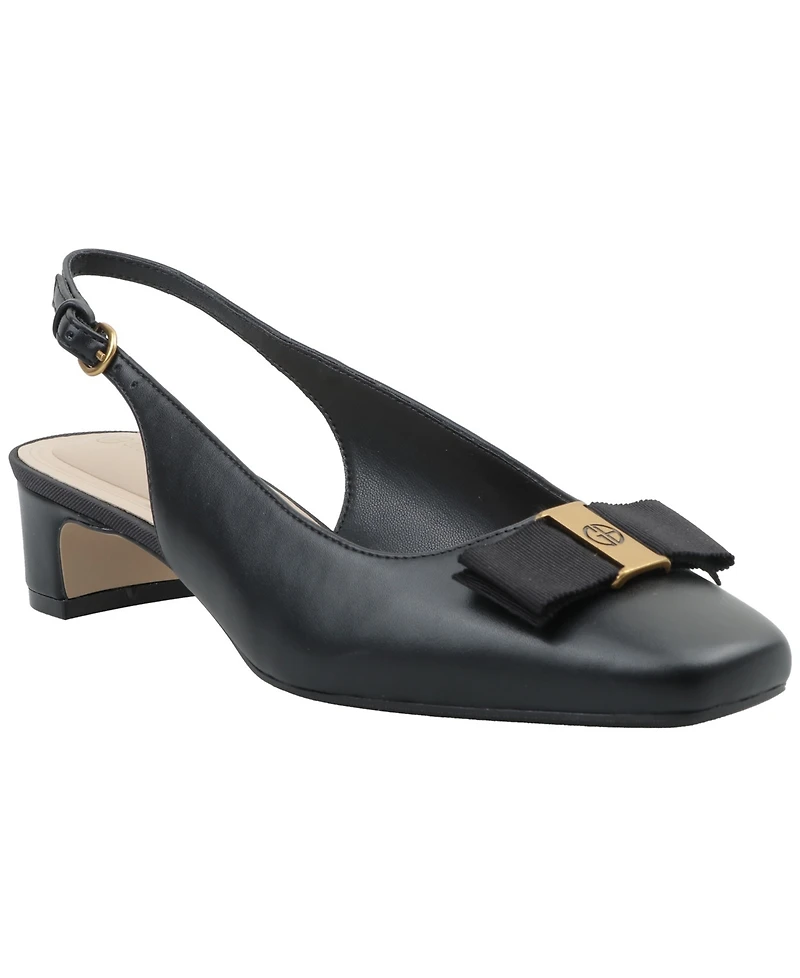 Giani Bernini Women's Battah Slingback Square Toe Pumps, Macy's Exclusive