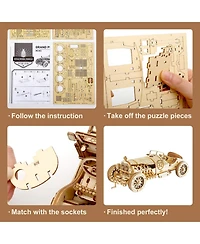 Robotime Model Car Kits - Wooden 3D Puzzles