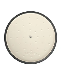 Babish 6 Qt Round Matte Enamel Cast Iron Dutch Oven Pot With Lid - Blue