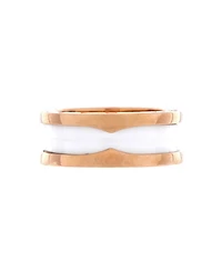 Pre-Owned Bvlgari B.Zero1 Two Band Ring