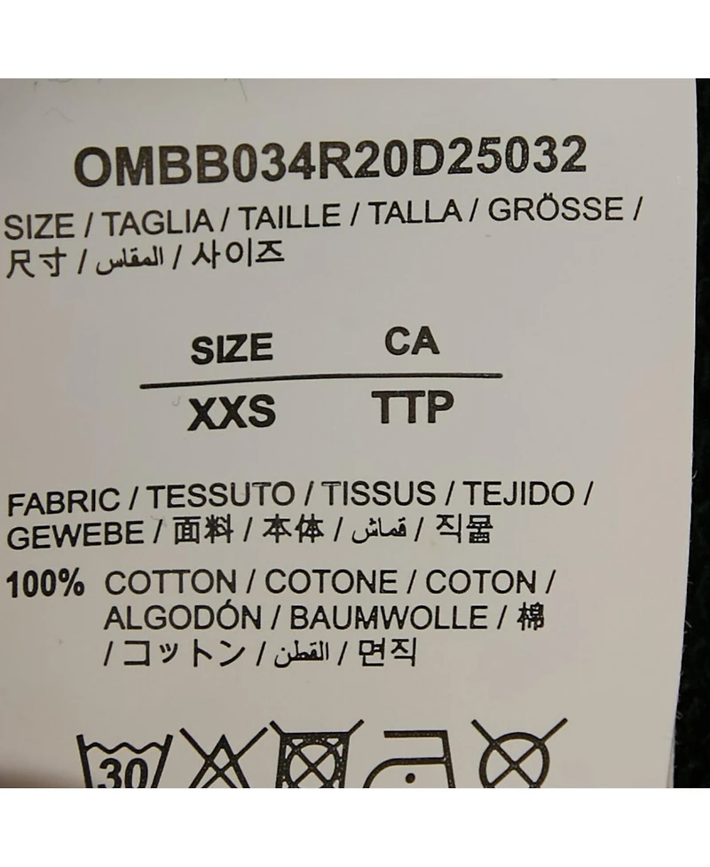 Pre-Owned Off-White Men's Cotton Knit Arrow Applique Hoodie