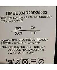 Pre-Owned Off-White Men's Cotton Knit Arrow Applique Hoodie