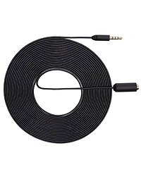 Movo PM10EC6 20-foot (6m) Trrs Female 3.5mm to Trrs Male 3.5mm Microphone Extension Cable for Smartphones