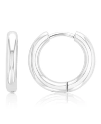 Roxy Waterproof Platinum 14mm Huggie Earrings