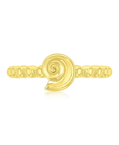 Roxy Waterproof Yellow Conch Beads Ring