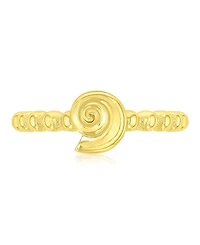 Roxy Waterproof Yellow Conch Beads Ring