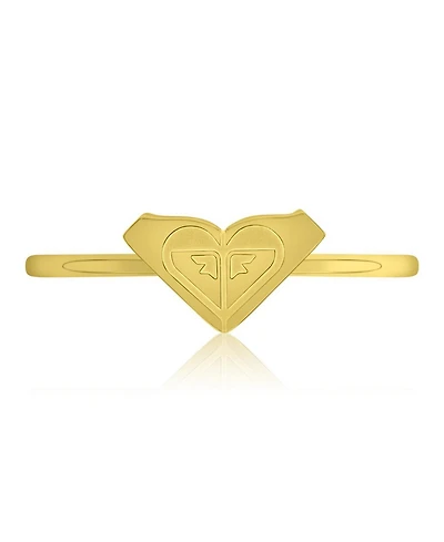 Roxy Waterproof Yellow Triangular Heart Ring