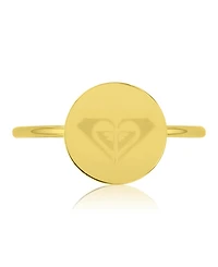 Roxy Waterproof Yellow Triangular Heart Ring